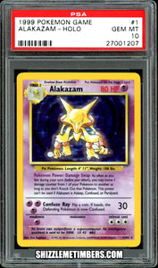 1999 Pokemon Alakazam - 1st Edition Shadowless