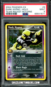 Dark Hypno 6/109 Holo EX Team Rocket Returns - PSA 9