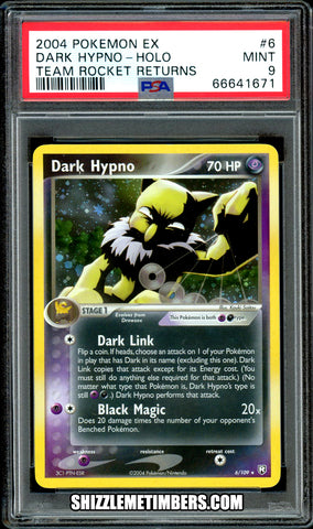 Dark Hypno 6/109 Holo EX Team Rocket Returns - PSA 9