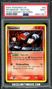 Houndour 60/109 Reverse Holo EX Team Rocket Returns - PSA 9