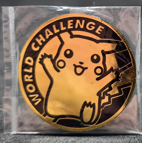 Pikachu Pokemon Card World Challenge Tournament Japanese Coin Sealed - 2000