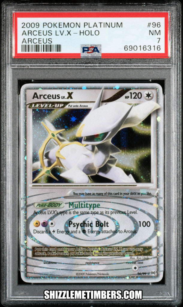 Arceus 2009 Pokemon Platinum Arceus #AR7 Holo (PSA 7)